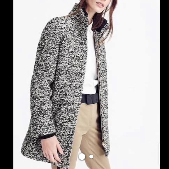 JCrew BRAND NEW Lodged Coat in Spoucle buckle - Picture 1 of 1